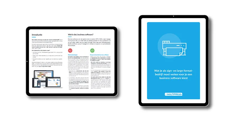 E-book: MultiPress para las empresas de rotulación y gran formato 