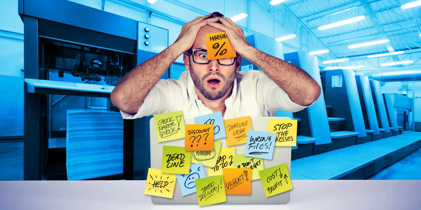 Pouvez-vous encore vous y retrouver entre les tableurs, les job tickets et les Post-it ?